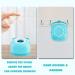 Soft Silicone Dog Cat Bath Brush with Shampoo Dispenser - Green Blue | Pet Grooming Tool for Short Haired Dogs & Cats - Buy Online on GoSupps.com