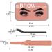 miduoidn Eyebrow Gel Styling Soap Wax Wild Sweat-Proof Eye Brow Cream with Trimmer Natural Defining Practical Eyebrow Makeup Eyes Kit - Buy Online on GoSupps.com