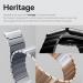 Buy Pioneer Magnetic Stainless Steel Apple Watch Band 49mm 45mm 44mm - Compatible with Ultra Series 8 SE 7 6 5 4 3 2 for Men & Women - Space Black - Buy Online on GoSupps.com