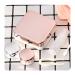 Lentil storage container contact lens container mini box container colored contact lens container with mirror women Colored contact lens box Eyes Contact lens container (color: gold) (color: r rose gold
