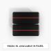 Peloton Yoga Block | Premium EVA Foam Yoga Blocks Available in Set of Two with Curved Edges and Corners  Accessories for Beginner and Advanced Yoga  9 x 6 x 4 inches  Black/Red - Buy Online on GoSupps.com