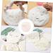 TOPBATHY Serviette Masque de Beaut Hydratante pour Visage paisse en Corail Doux Utilisation Chaude et Froide Femmes Soin Peau Visage Confort Bande lastique Trois Trous pour Maintien - Buy Online on GoSupps.com