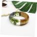 CALLARON 1pc Resin Bangle Dividers Wide Resin Bangle Crystal Bracelet Bangle Resin Bangles Crystal Bracelets Friendship Bracelet Bangle Vintage Bracelet Bangle Flower Bracelet Cord Wrist - Buy Online on GoSupps.com