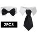 cobee Dog Cat Tuxedo Collar Adjustable Pets Dog Cat Bow Tie Cat Wedding Bow Tie Formal Puppy Bow Tie Tux Collar Pet Costume Necktie Collar Puppy Kitten Wedding Birthday Tux Collar Bow Tie for Dog Cat - Buy Online on GoSupps.com