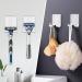 Bolatus 5-Piece Self-Adhesive Razor Shower Hook Set | Stainless Steel Towel Hooks Without Drilling | Durable Wall Hooks for Bathroom - Buy Online on GoSupps.com