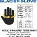 Glacier Glove Alaska River Series Windproof Fingerless Gloves - Black XXL - Buy Online on GoSupps.com