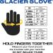 Glacier Glove Kenai Waterproof Cold Weather Gloves - Ideal for Fishing, Kayaking, Surfing - XL Black - Buy Online on GoSupps.com