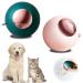 2PCs reusable gel foot roller gel lint roller ball washable lint roller lint roller clothing for animal hair lint removal (green+pink)