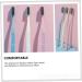 Beavorty 6-Piece Stiff Brush Set - Effective Adult Tooth Stain Removal & Cleaning | Portable Hard Bristle Toothbrushes for Healthy Teeth - Buy Online on GoSupps.com