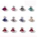 Planet Nail Charms 3D Cross Nail Charm Saturn Shape Nail Gems Nail Diamond Crystals Nail Art Supplies  Manicure Decoration for Women Girls  DIY Crafting Jewelry Accessories 12 Pieces 12PC