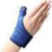 Corpower Trigger Thumb Brace - Thumb Spica Splint for Pain, Arthritis, Tendonitis - Right or Left Hand - Blue - Buy Online on GoSupps.com