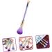 Ipetboom Nail Art Double Ended Pen Fiber Wool Purple Acrylic French 22.7x4cm Purple - Buy Online on GoSupps.com