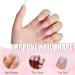 Clear Coffin Nails Tips Half Cover 500Pcs - IKOCO Professional Ballerina False Nails Kit with Glue, Clipper, and Buffer - Buy Online on GoSupps.com
