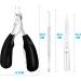 Podiatrist Toenail Clippers Pedicure Toenail Cutters with Super Sharp Curved Blade Professional Thick & Ingrown Toe Nail Clippers for Adults & Seniors - Buy Online on GoSupps.com