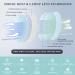 DOOViC Blue Light Blocking Reading Glasses - 4 Pack Fashion Round Computer Readers for Men & Women - Anti Eye Strain 2.25 Strength - Stylish & Comfortable - Buy Online on GoSupps.com
