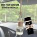 Bundle of Lattafa Asad 3.4oz Eau de Parfum with 5ml Portable Refillable Atomizer and Refillable Car Freshener in a Satin Gift Bag - Buy Online on GoSupps.com