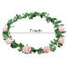 Mindong 12pcs Multicolor Rose Flower Crown Headbands for Women & Girls - Ideal for Wedding, Festivals, Parties, Vacations & Photography - Buy Online on GoSupps.com