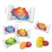 Thank You Color Splash Candies with Fruit Filling - 1 Kg | International Shipping Available - Buy Online on GoSupps.com