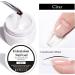Nail Extension Builder Gel - Clear UV/Led Base Building Gel for Repair & Strengthening - Buy Online on GoSupps.com