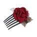FRCOLOR Hair Accessories Wedding Headpiece Flower Hair Stick Teeth Hair Accessories Bridal Hair Clip Hair Stick Hair Comb Elegant Headpiece Hair Pin Headpiece Miss Simple Hair Stick