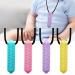 GWAWG 4PCs Sensory Chewing Necklace - Durable Silicone for Autism | Perfect for Kids & Adults - Buy Online on GoSupps.com