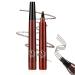 Nexavista - 4 Point Eyebrow Pencil Magic Eyebrow Pencil 3d Makefullbeauty Eyebrow Pen Magical Precise Waterproof Brow Pen Natural Looking Brows Effortlessly (2*Red Brown)