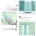 Tovinanna 3-Piece Travel Toothbrush Set - Wash-Up Cup & Toothpaste Holder - Portable Blue Toothbrush Case | 20.8x6.8cm - Buy Online on GoSupps.com