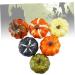 ABOOFAN 18 Pcs Statue Decor Flash Suit Artificial Mini Pumpkins Halloween Decor Painted Pumpkins Cat Jack o Lantern Pumkin Figure Pumpkin Decor Miniture Decoration Fake Fruit Set - Buy Online on GoSupps.com