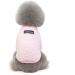 Shop Tineer Pet Dog Winter Coat - Warm Cashmere Fleece Jacket for Small & Medium Dogs in Pink - Outdoor Sweater & Vest - Buy Online on GoSupps.com