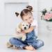 Molain Mini Hair Rubber Bands - Transparent Elastic Ponytail Holders for Toddlers Girls & Women - 1000 Pieces for Braid & Wedding Hairstyles - Buy Online on GoSupps.com