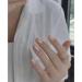 White Pearl Chrome Nail Powder - 2 Boxes (6g) High Gloss Glitter Art for Manicure Decor - Buy Online on GoSupps.com