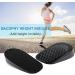 Bacophy Gel Height Increase Insoles | Heel Cushion Pads for Men & Women | Shock-Absorbing Shoe Inserts | Black Small (3.5cm) - Buy Online on GoSupps.com