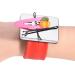 Magnetic Wrist Band Hairpin Hair Grip Holder Magnetic Magnetic Wrist Band Silicone Wrist Strap Bracelet Hair Clip Collector For Clips & Barrettes Hairdressing Accessory (Red) - Buy Online on GoSupps.com