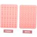 OUNONA 6 Pcs Candy Mold Heart Shaped Molds Heart Shape Mold Silicone Mold Jelly Mold Chocolates for Gifting Kids Candy Machine Dessert Mold Fruit Silicone Cake Molds Chocolate Mold Fudge 20.8X15cmx2pcs Pinkx2pcs - Buy Online on GoSupps.com