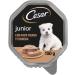 Cesar Junior Puppy Dog Food with Tender Turkey and Veal 150 g - 14 tubs - Buy Online on GoSupps.com