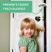 Child Safety Door Stoppers - 6 Pcs Anti-Slam Foam Guards for Kids | Door Finger Guards for Children - White - Buy Online on GoSupps.com