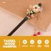 GALPADA Wooden Hairpin Chinese Hair Chopsticks Wooden Hair Stick Bridal Hair Chopstick Hair Claw Clips for Women Hair Clip for Women Hair Accessories Flower Cheongsam Shawl Bride Alloy - Buy Online on GoSupps.com