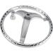 YaeMarine 13-1/2 Stainless Steel Boat Steering Wheel with Knob - 5/8-18 Nut for Seastar & Verado - Buy Online on GoSupps.com