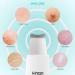 KINGA Facial Skin Scrubber Blackhead Remover Spatula - Deep Cleansing & Lifting | Silver Color - Buy Online on GoSupps.com