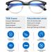 SOAR&EAGLE 3 Pack Blue Light Blocking Glasses - Retro Semi Rimless Computer Gaming Eyewear (Bright Black/Silver/Crystal Silver/Amber Gold) UV400 Clear Lens - Buy Online on GoSupps.com