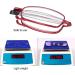 Buy Bezax Fashion Red Reading Glasses - Foldable Presbyopia Glasses with Blue Light Blocking & Portable Storage Box for Men & Women - Perfect for Seniors - Buy Online on GoSupps.com