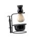 perfk Deluxe Shaving Set for Men Shaving Set with Shaving Brush Shaving Bowl and Brush Holder