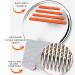 Professional Stainless Steel Lice Comb - Removes Nits and Super Lice - Head Lice Treatment Brush - Buy Online on GoSupps.com