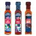 Encona Sauce Variety Pack - Extra Hot Pepper Thai Sweet Chilli Hot Pepper Sauce 142Ml Each - Authentic Flavors for Cooking & Dipping (3 mixed Bottles)