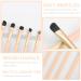 Menyiyds Professional Makeup Brush Set 5 Eyeliner & Eyeshadow Brushes Portable Cosmetic Tools for Eyebrows Lips & More (Champagne) - Buy Online on GoSupps.com