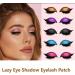  MJOYIS Lazy Eye Shadow Set of 2 Reusable 2-in-1 3D Waterproof Eye Makeup Stickers Purple - Buy Online on GoSupps.com