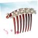 DOITOOL Decorative Side Hair Combs Different Occasions Girls Hair Styling Side Hair Combs Fine Hair Durable Wave Teeth Hair Combs Women Hair Comb Women's Vintage Rhinestone - Buy Online on GoSupps.com