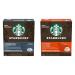 Starbucks By Nespresso Espresso Roast Coffee Pods Dark Roast Nespresso Vertuo Line Compatible Capsules 10 Coffee Pods & By Nespresso Single Origin Columbia Coffee Pods Medium Roast Coffee+Columbia Coffee Pods