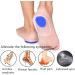 Siismi Gel Insoles for Heel Support | 3 Pairs Achilles Tendon Relief Pads for Plantar Fasciitis (Women) - International Shipping - Buy Online on GoSupps.com