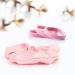 Fairhair 2 Pink Scrunchies & 3 Hair Ties Set | Organic Cotton & Natural Rubber | Metal-Free Plastic-Free | Gentle on Hair & Eco-Friendly - Buy Online on GoSupps.com